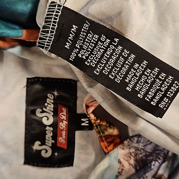 Super Shine Prints by Drill Italian Renaissance art drawstring hoodie Medium EUC - Picture 5 of 9